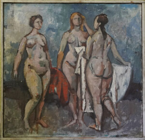 Karlheinz Wenzel - Drei weibliche Akte, 1962