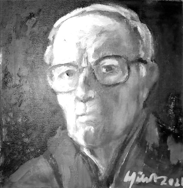 Selbstprotrait Wolfram Schubert