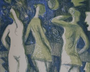 Joachim Lautenschläger - O.T. 2017, Lithografie_klein