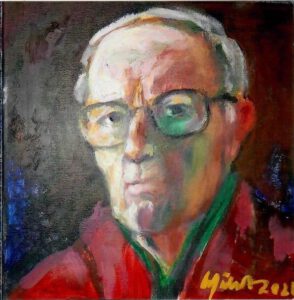 Selbstprotrait Wolfram Schubert